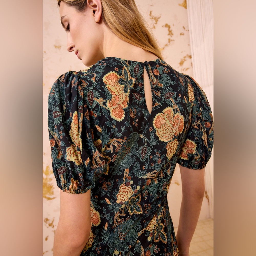 Ulla Johnson Ines Puff Sleeve Midi Dress, Size 4, $690 - Picture 3 of 12